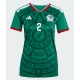 Billige Fotballdrakt Mexico Jorge Sanchez #2 Replika Hjemmedrakt Dame VM 2026 Kortermet Billige Fotballdrakt Mexico Jorge Sanchez #2 Replika Hjemmedrakt Dame VM 2026 Kortermet